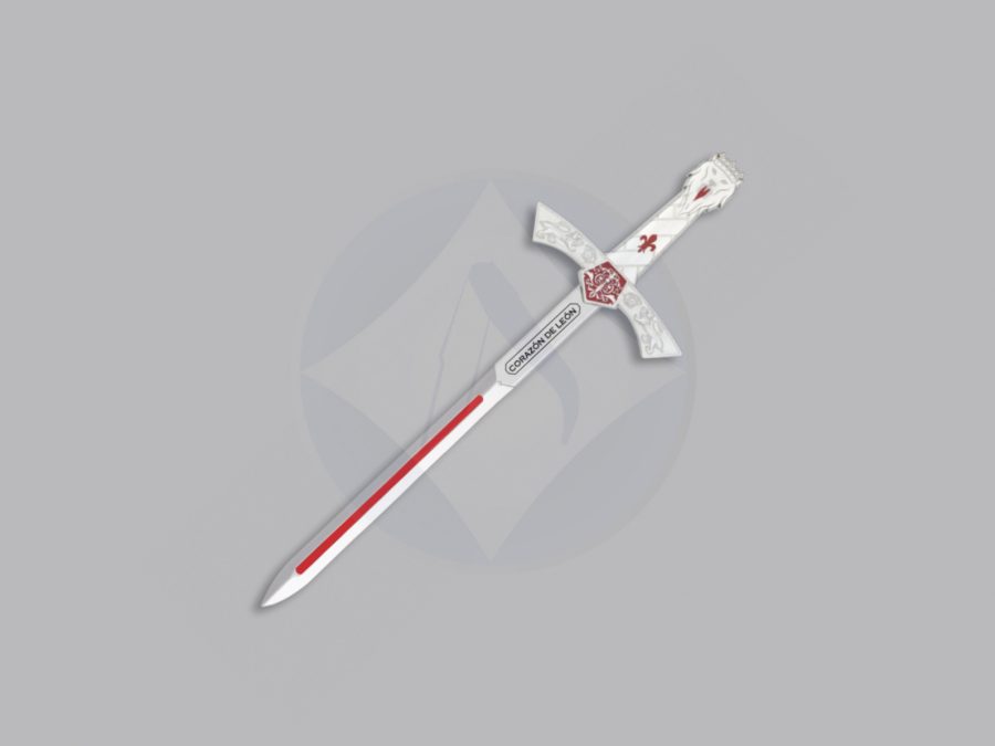 mini espada corazon de leon Tole10 imperial